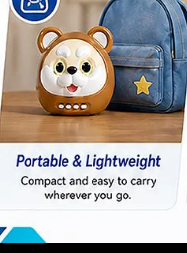 Portable & lightweight — compact and easy to carry